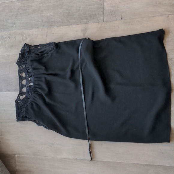 Max Studio Black Dress Large - Picture 1 of 3